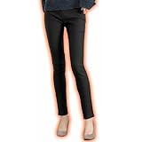 [神戸レタス] 裏起毛 スキニー レギンスパンツ レディース あったかパンツ スキニーパンツ レギパン ストレッチ [M1720] L スキニー ブラック