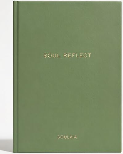 SOULVIA Guided Journal for Self-Discovery - 180 Undated Prompts for Gratitude, Healing, Personal Growth & Mindfulness - Wellness Journal for Emotional Clarity, Self Care & Mental Health Gift for Women & Men