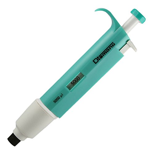 Globe Scientific 3302-5000 Diamond Pipette, Light Green, Tip Group E, 5000µL Fixed Volume
