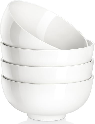 26-oz MALACASA Porcelain Soup Bowls (white): 6-pk $14.55, 4-pk $10.40 & More