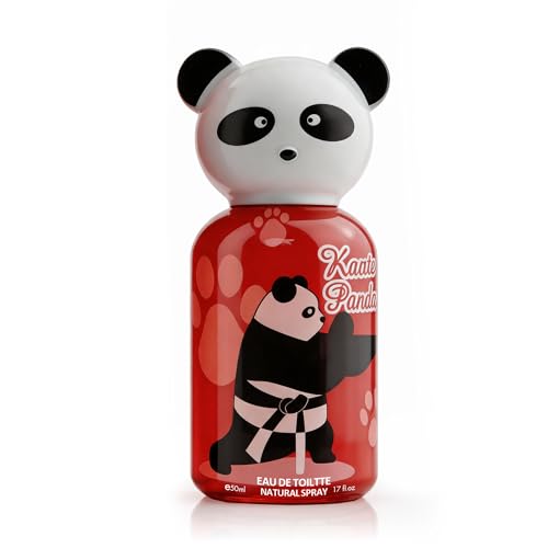 Image of AFLUXE Karate Panda Kids Eau de Toilette for Men, Bright Fruity Sweet Light Scent, Gentle Fresh Fragrance for Kids, 1.7 fl oz (50 ml)