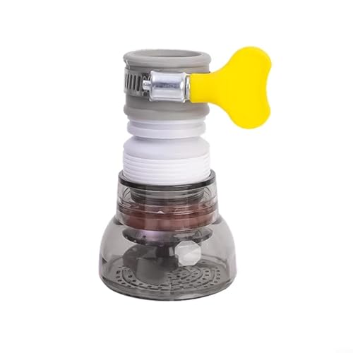 Rubinetto con filtro dell'acqua rotante per uso in bagno, design