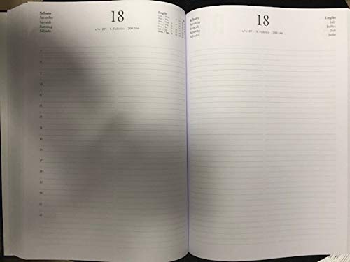 AGENDA MEGA DUE PAGINE PER GIORNO GIORNALIERA ANNO 2020