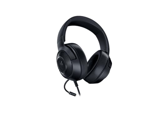 Razer Kraken X Lite - Wired Ultralight PC Gaming Headset - Surround Sound bendable cardioid microphone (230g light, 3.5 jack for PS4, PS5, Switch, Xbox One, Xbox Series X|S) Black - Image 4