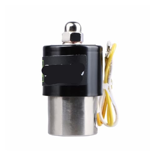Électrovanne électrique 1/4 inox 110V CA normalement fermée vanne arrêt fluide - 4