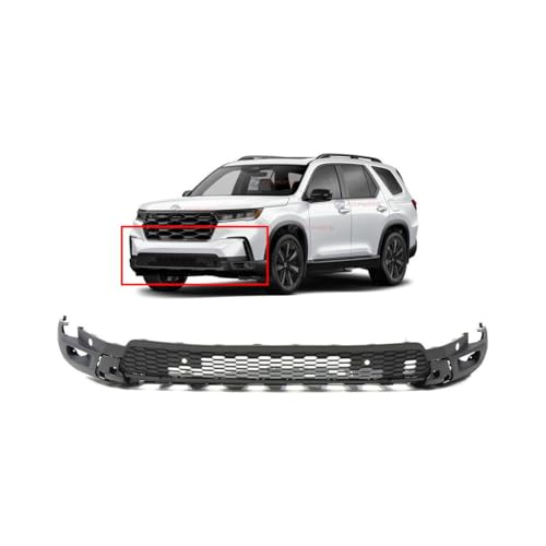 Image of FitParts Compatible with Honda Pilot 2023-2025 Front Bumper Cover | Textured, OEM 71110T90A00, HO1015129