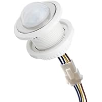 BaYuYPOO Sensor de movimiento infrarrojo PIR LED de 110 V 220 V