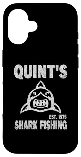 Vintage Quint's Shark Fishing 1975 g X}zP[X iPhone 16 p