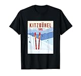 Tirol Skifahren Kitzbühel Ski Geschenk T-Shirt