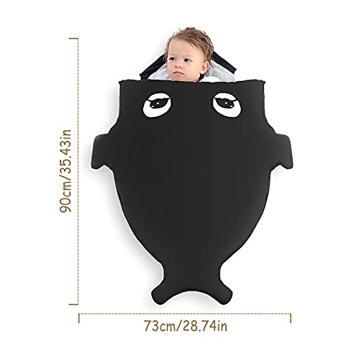 Poiuqew Saco de dormir para carrinho de bebê, 90 x 73 cm com zíperes laterais ajustáveis, bolsa de d