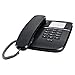 Produktbild Gigaset DA510 - Schnurgebundenes Telefon mit praktischer Anrufanzeige - Kurzwahleinträge - großes Telefonbuch - Stummtaste mit Wartemelodie - Anrufsperre und Tastensperre, schwarz