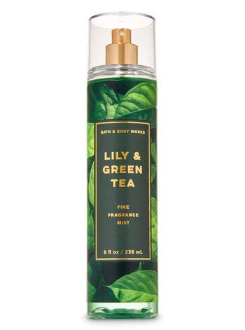 Bath and Body Works LILY & GREEN TEA Fine Fragrance Mist - Full Size