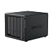 agemeo NAS DiskStation DS925+ mit 4X Festplatte 6TB HAT Plus und mit 4GB RAM, total: 24 TB