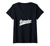 Photo Gallery donna 70s retro nome ysander maglietta con collo a v Photo Gallery donna 70s retro nome ysander maglietta con collo a v