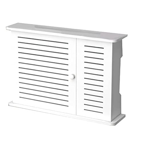 Qeunrtiy Drahtlos WiFi Router Aufbewahrungs Boxen Kabel Plus Draht Halterung Wand Behang Stecker Brett -Einzel TüR