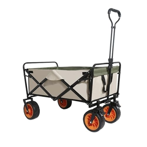 Chariot de camping biegsam multifunktional avec roues durables portable pour le shopping la plage eâ€¦ – Vignette