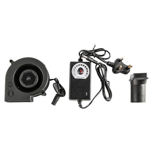 Tiardey Radial Fan 240v Adjustable Ac Radial Fan With Speed Controller Blower Fan 97mm Turbines Blower for Household Appliances