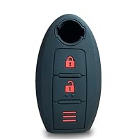 Guscio di ricambio per chiave auto con telecomando a 2 pulsanti, per Nissan Note E12 Micra K13 Juke F15 Qashqai Tiida X-Trai Cube NV200 + cacciavite + portachiavi + batteria CR1620