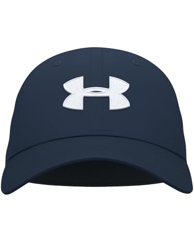 Image of Under Armour Blitzing Low Stretch Fit Cap – Men’s Lightweight, Breathable Sports Hat with Sweat-Wicking Band