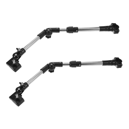 Support parapluie vélo pliable résistant vent pour poussettes réglable