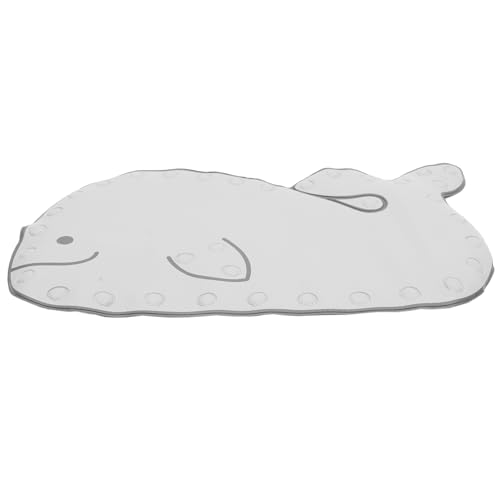 Alfombrilla de baño infantil para ducha con ventosas de ballena en PVC seguro 2
