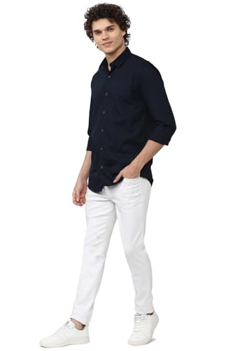 Image of Peter England Men's Slim Fit Shirt