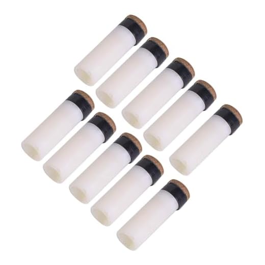 Agatige 10Pcs Puntas De Taco De Billar, 10MM/11MM/12MM/13MM Snooker Pool Cue Consejos Billar Pool Taco Palo De Rosca En Las Puntas De Repuesto para Palos De Billar