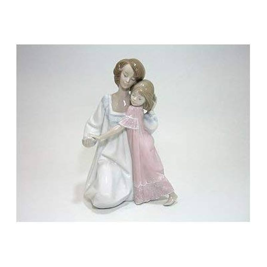 リヤドロ 5449 おやすみなさい 母と子 フィギュリン 欠けあり LLADRO (リヤドロ) フィギュリン 「おやすみなさい」No.5449