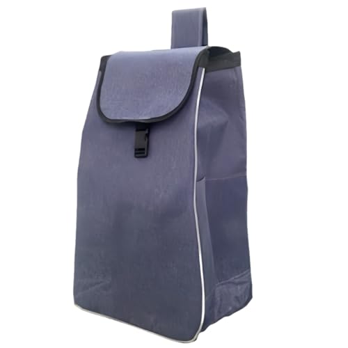 Genérico Carrito Bolsa de Repuesto para Carrito de la Compra, Bolsa de Compras de Tela Oxford, portátil, Impermeable, Tela Oxford, Bolsa de Compras,Accesorios de fácil Almacenamiento (B)