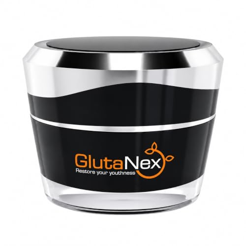 Image of Glutanex Advanced Fairness Night Cream for Glowing Skin | Brightening & Even Skin Tone Face Cream | Helps Reduce the Appearance of Dark Spots & Pigmentation | Nourishing Overnight Moisturizer for Women & Men | 29 g (Pack of 1)