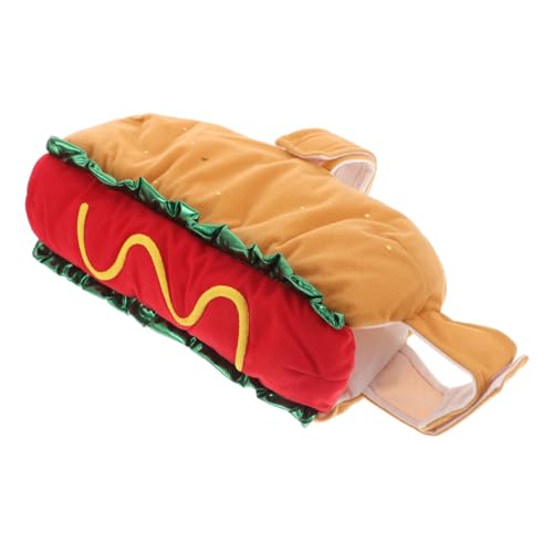 Disfraz Divertido de Perro Hot Dog para Mascotas M