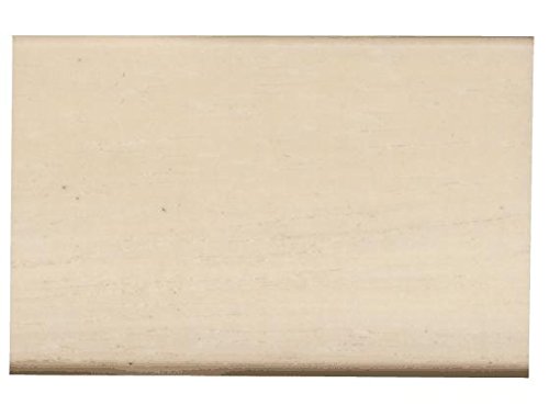 CountryArtHouse Picture Frame Moulding (Wood) 100ft Bundle - Traditional White Washed Finish - 1.125