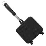 VICASKY Doppelseitige Sandwichpfanne mit Lebensmittelechter Antihaftbeschichtung Abnehmbare...