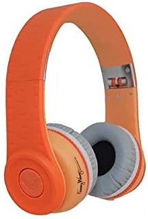 Fanny Wang On-Ear Music Headphones with Remote - Orange