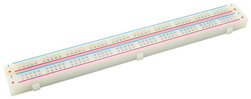 Hq Tec Breadboard, 200 Tie Points, Board Dimensions (L X W) - Imperial 6.5" X 0.8", Board Dimensions (L X W) - Metric 165Mm X 20.5Mm, Breadboard Type Breadboard Distribution/Bus Strip, No. Of Distribution St
