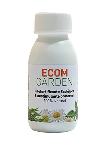 ECOM Garden Fitofortificante Ecológico Bioestimulante y Protector 100% Natural Monodosis 60 ml
