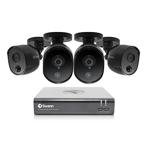 Top 10 Driveway Security Cameras in the UK: Reviews and Buying Guide 11 Swann Security CCTV Kit, 4 Channel 1080p Full HD 1TB HDD DVR-4580...