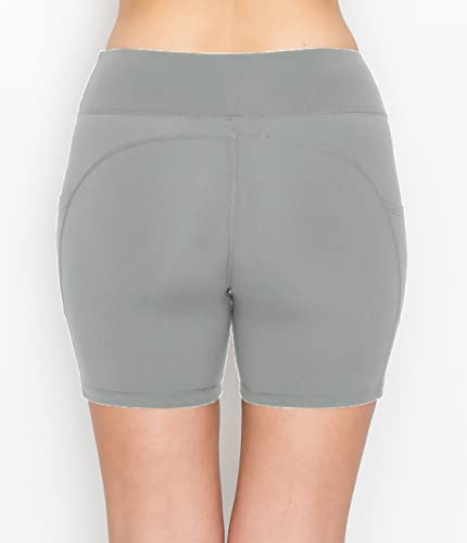 Image of ALWAYS Women's Super Soft Biker Shorts - 3 inch / 5 inch / 8 inch High Waisted Yoga Running Dance Spandex Shorts