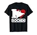 I Love Rochen Stachelrochen T-Shirt
