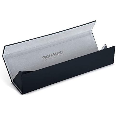 Paramint MatShield, Durable Playmat Case - Compatible with Magic The Gathering, MTG Play Mat Tube - MTG Accessories - Premium Leatherette with Fabric Interior, Magnet Snap Closure Cover