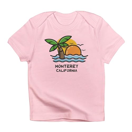CafePress California Monterey T Shirt Cute 100% Cotton Infant Graphic T-Shirt