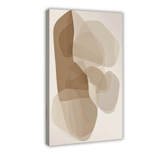 Affiche sur toile minimaliste pour décoration de chambre et bureau moderne