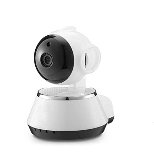 Telecamera Di Sorveglianza Domestica Rete Wifi Wireless A 360 Gradi Per Vedere Gli Animali Domestici Per Bambini Telecamera Di Sorveglianza Per Visione Notturna Rotante Hd