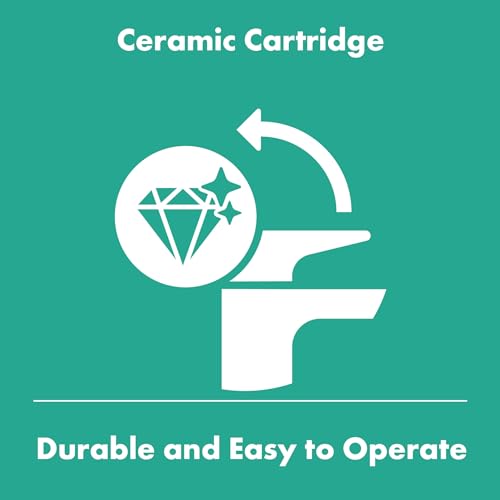 hansgrohe Talis E - bathroom tap with pop-up waste set, bathroom sink tap with spout height 104 mm, basin mixer tap water-saving (EcoSmart), brushed bronze, 71710140