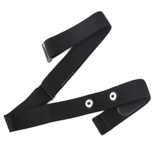 Correa de repuesto para monitor de ritmo cardíaco, correa elástica ajustable con sensor de HR para correr, ciclismo, deporte, montaje en el pecho, bandas suaves compatibles con Garmin Polar Powrlabs