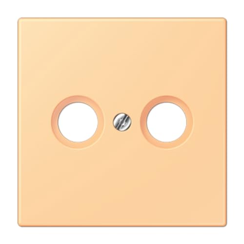 Plaque prise TV LC4320P JUNG LC990TV258 en finition design pour installation murale - 2