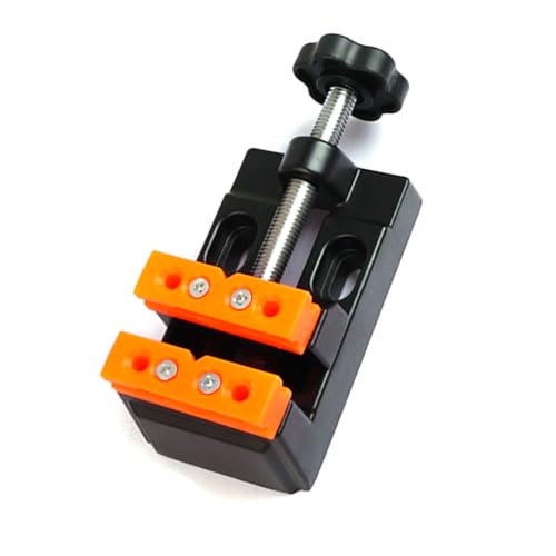 BRIIKPP 小型 たくじょうまんりき(ミニバイス) しっかり固定 精密工具 DIY/プラモデル/ジュエリー制作対応 最大開口幅 簡単操作 クランプ機能