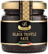 La Rustichella - Black Truffle Patè 3.17 oz (90 gr) - 100% Made in Italy | Vegan, Gluten-Free, Cholesterol-Free