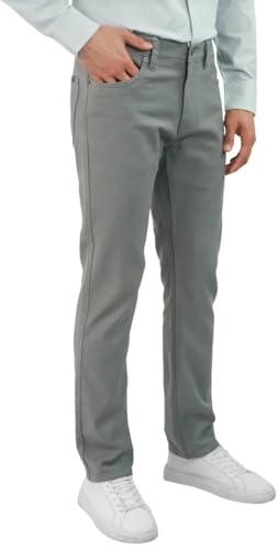 Men's Straight Stretch 5 Pocket Twill Pant2