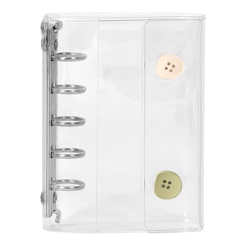 weiting Álbum de Pegatinas - Libro de Almacenamiento de Pegatinas Reutilizable - Álbum Transparente Para Todas Las Edades